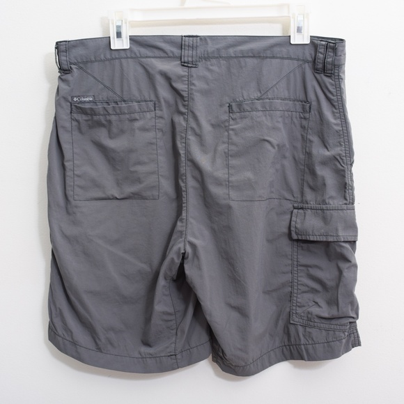 Columbia Men's Quick Dry Gray Shorts With Sun Protection Omni-Shade Size 34 - Picture 4 of 8